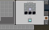 Crafting a Beacon (Image via Minecraft)